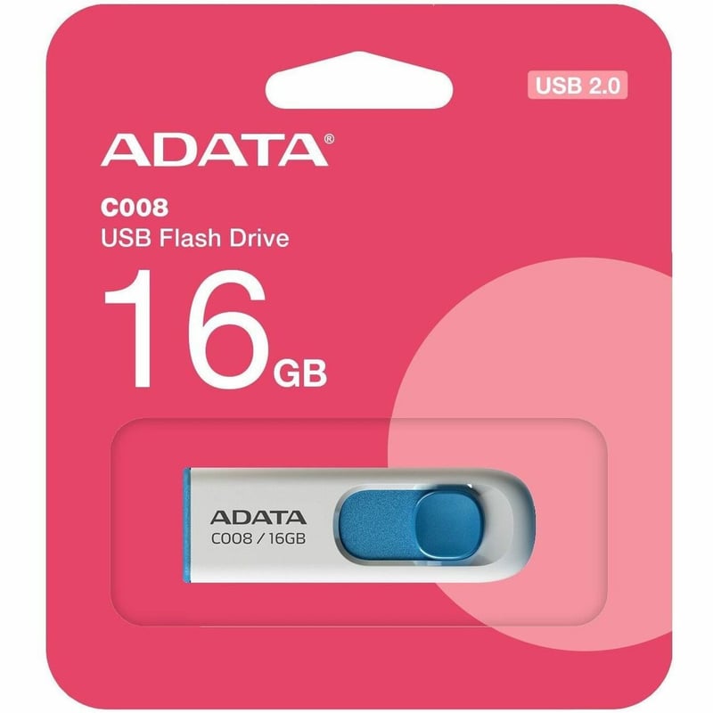 Adata 16GB Classic C008 USB 2.0 Flash Drive - Thumbnail 1