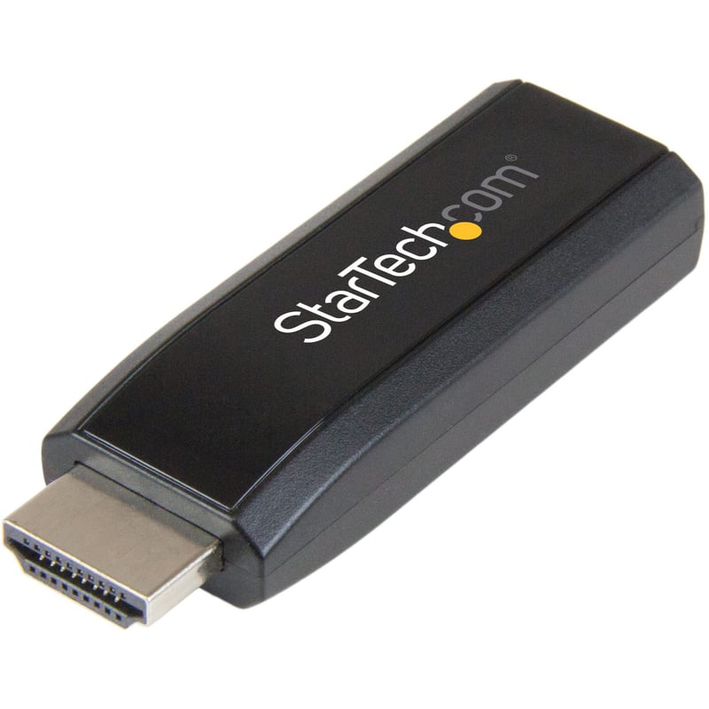 StarTech.com HDMI to VGA Converter with Audio - Compact Adapter - 1920x1200 - Thumbnail 1