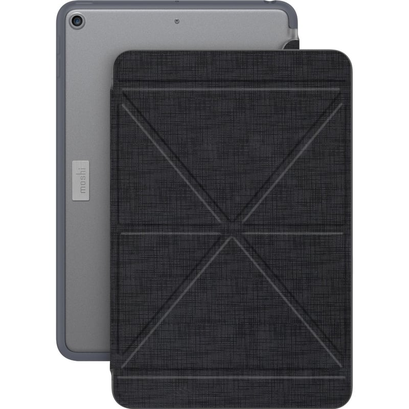 Moshi VersaCover Carrying Case Apple iPad mini (5th Generation) Tablet - Metro Black - Thumbnail 3