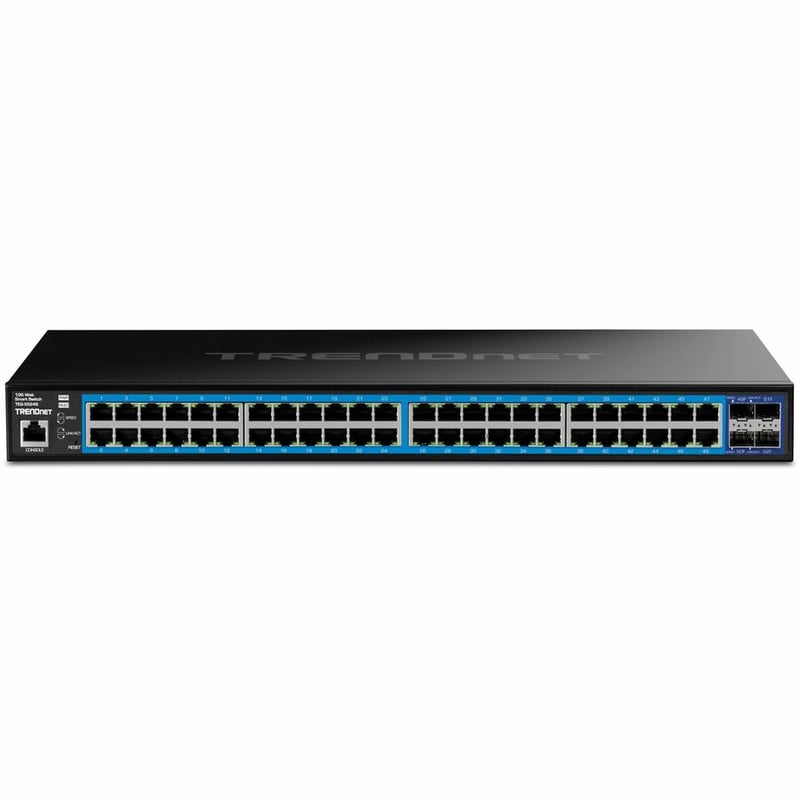 TRENDnet 52-Port Gigabit Web Smart Switch with 10G SFP+ Ports - Thumbnail 3