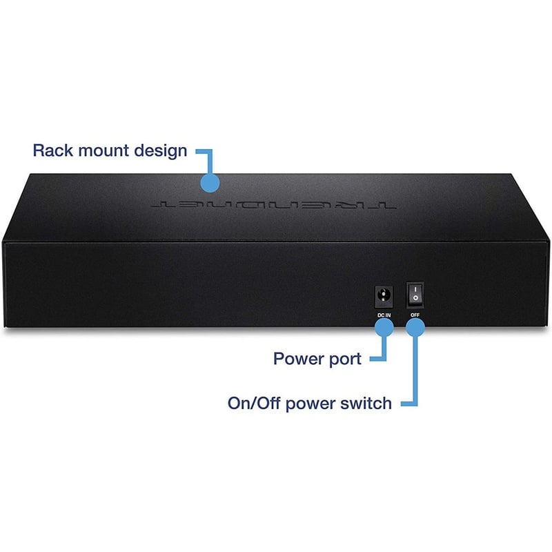 TRENDnet Gigabit Multi-WAN VPN Business Router; TWG-431BR; 5 x Gigabit ports; 1 x Console Port; QoS; Inter-VLAN Routing; Dynamic Routing; Load-Balancing; High Availability; Online Firmware Updates - Thumbnail 3