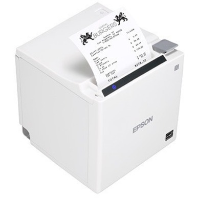 HP TM-m30II Desktop Direct Thermal Printer - Monochrome - Receipt Print - Fast Ethernet - USB - USB Host - With Cutter - Thumbnail 3