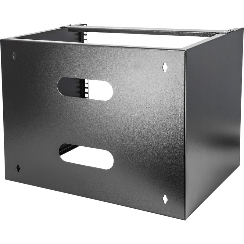 StarTech.com 8U Wall Mount Rack, 14in Deep, 19 inch Wall Mount Network Rack, Wall Mounting Patch Panel Bracket for Switch/IT Equipment - Thumbnail 2