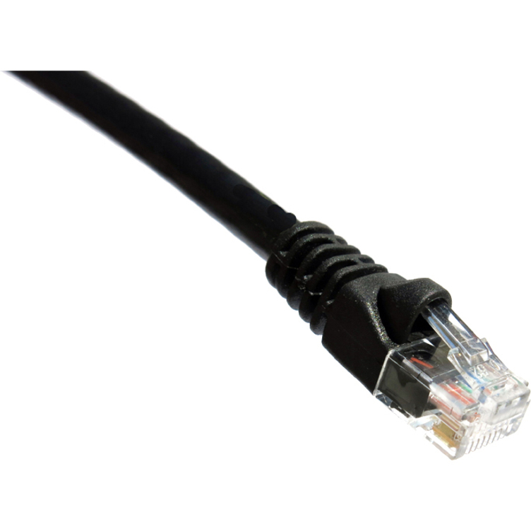 Axiom 100FT CAT5E 350mhz Patch Cable Molded Boot (Black) - Thumbnail 2