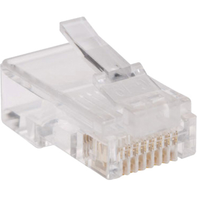 Tripp Lite by Eaton RJ45 for Flat Solid / Standard Conductor 4-Pair Cat5e Cat5 Cable 100 Pack - Thumbnail 5