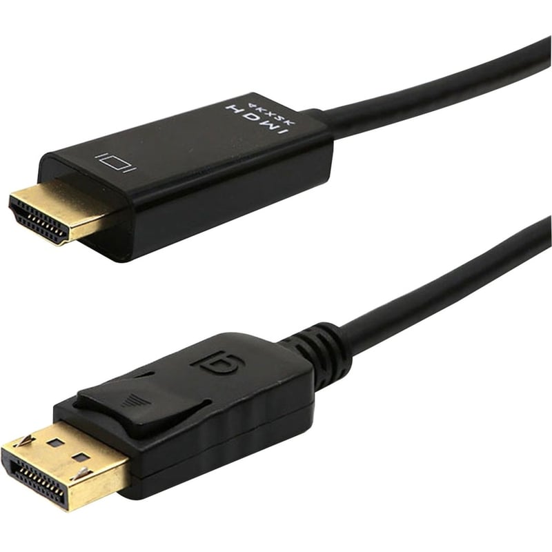 4XEM 4K Displayport to HDMI Cable 3ft - Thumbnail 1