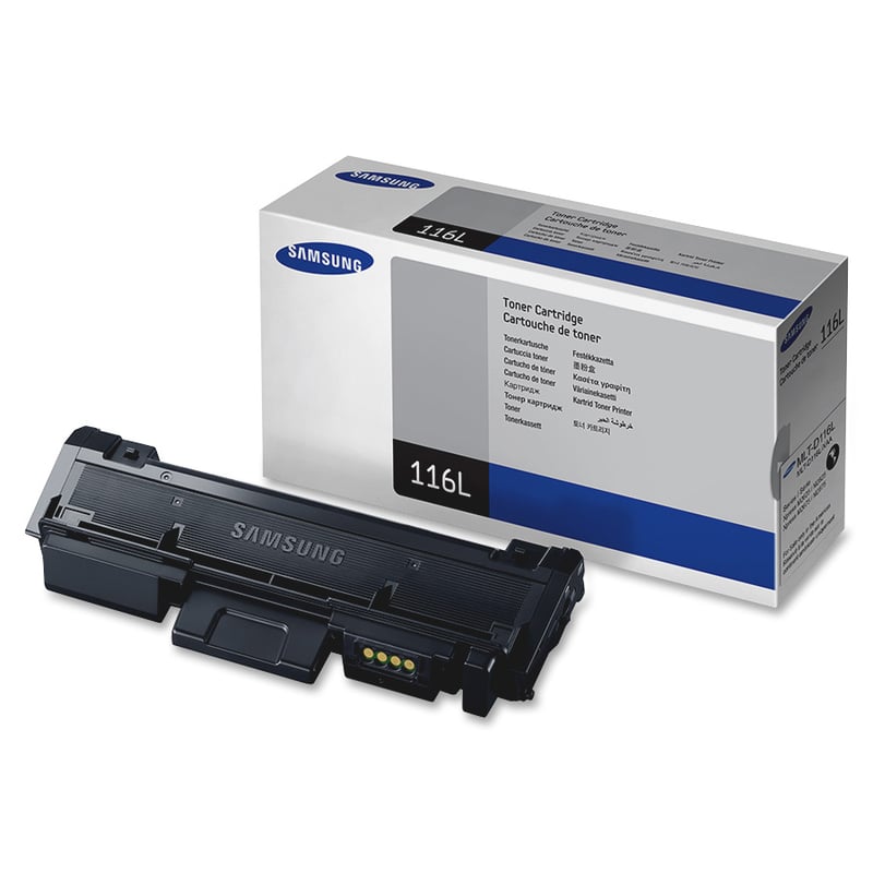 Samsung MLT-D116L (SU832A) High Yield Laser Toner Cartridge - Black - 1 Each - Thumbnail 2