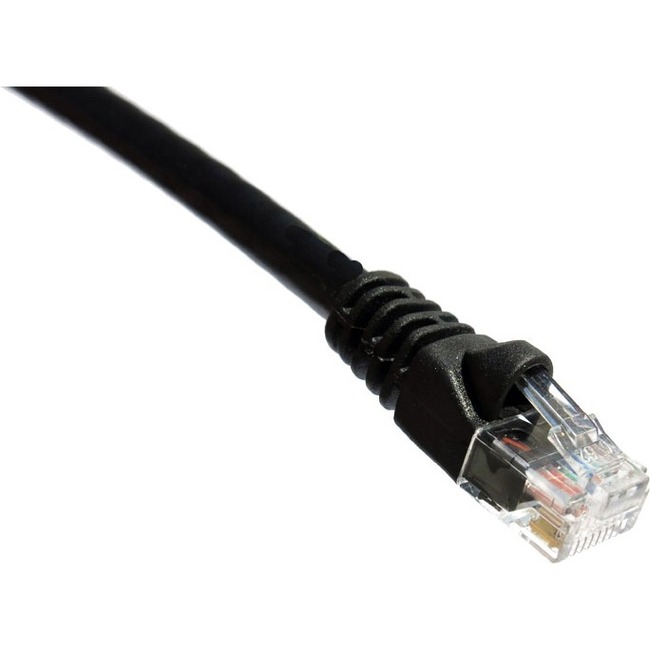 Axiom 14FT CAT5E 350mhz Patch Cable Molded Boot (Black) - Thumbnail 1
