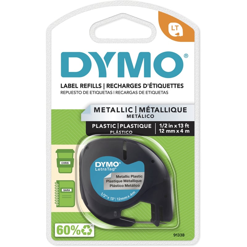Dymo LetraTag Label Maker Tape Cartridge - Thumbnail 1