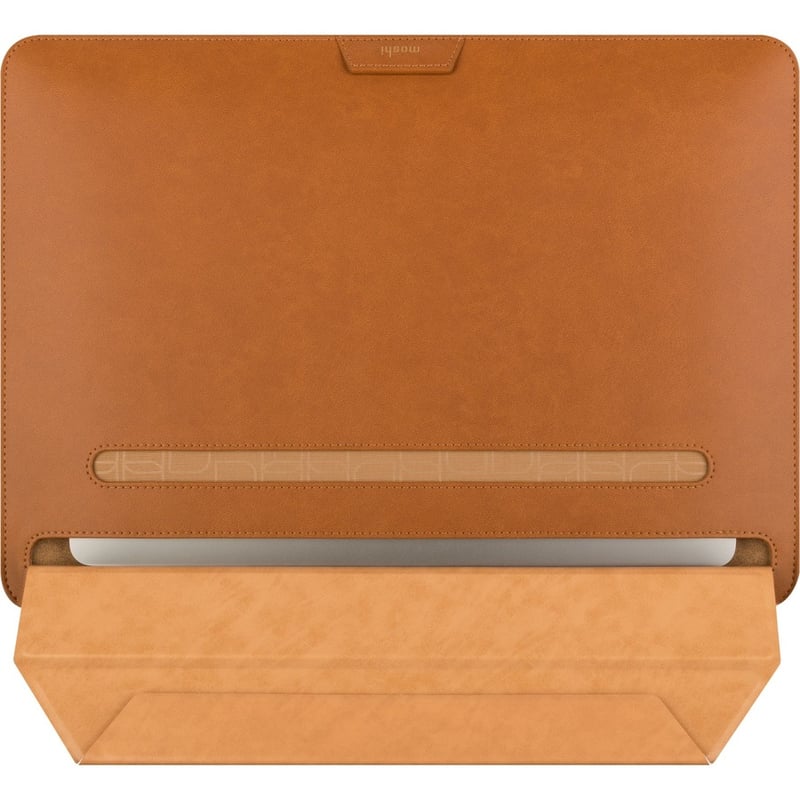 Moshi Muse Carrying Case (Sleeve) for 14" Notebook - Caramel Brown - Thumbnail 2