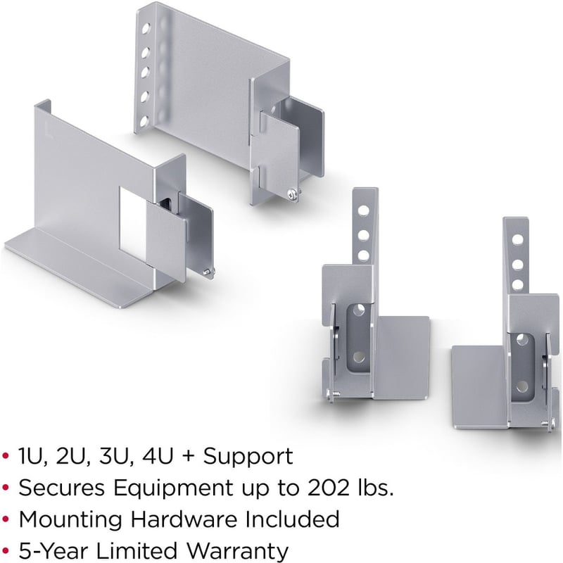CyberPower Mounting Shelf for Rack - Silver - Thumbnail 3