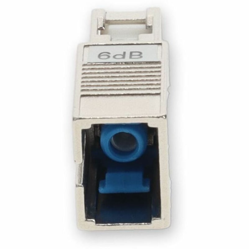 AddOn 2-Pack of 6dB fixed SC Male to SC Female OS1 SMF Simplex Fiber Attenuators - Thumbnail 4