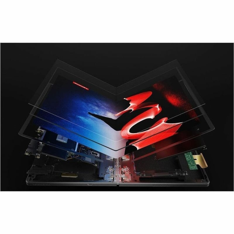 Lenovo ThinkPad X1 Fold Gen 1 21ES001WUS 16.3" Touchscreen Detachable 2 in 1 Notebook - 2560 x 2024 - Intel Core i5 12th Gen i5-1230U Deca-core (10 Core) 1 GHz - Intel Evo Platform - 16 GB Total RAM - 16 GB On-board Memory - 512 - Thumbnail 5