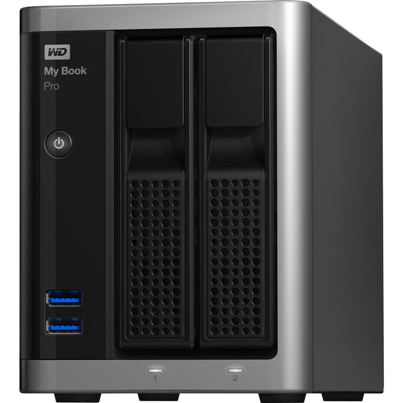 My Book® Pro 8TB dual-drive, high-speed Tbolt2, Mac OS X RAID storage - Thumbnail 1