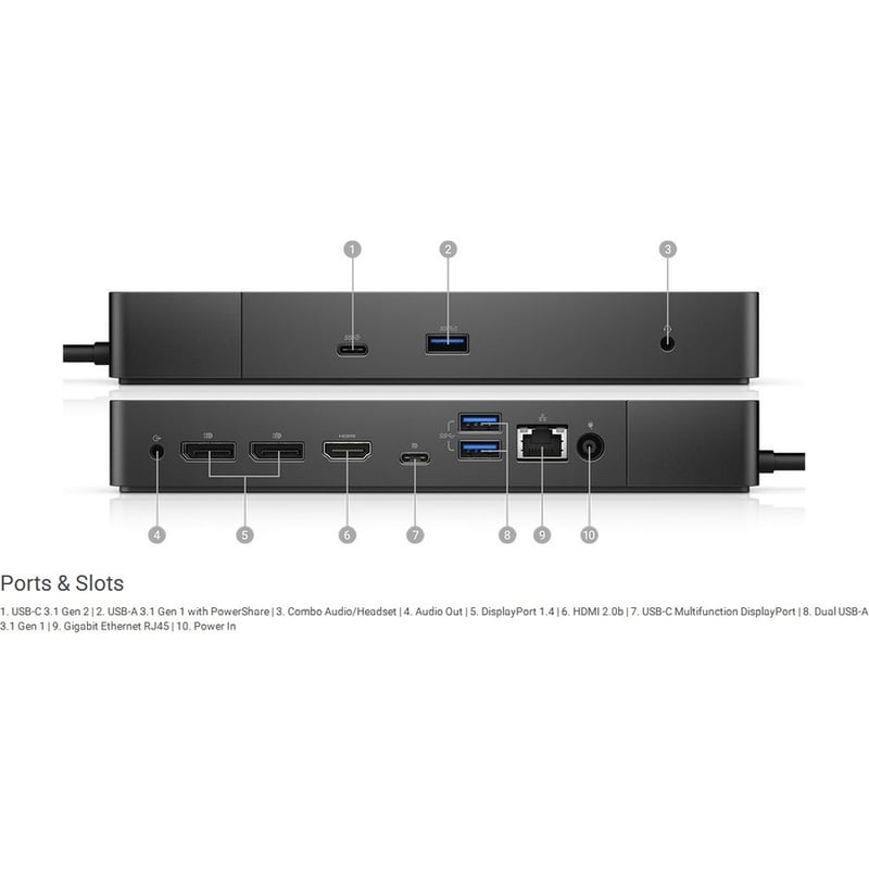 Dell Performance Dock - WD19DC - Thumbnail 2