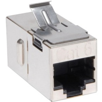 Tripp Lite by Eaton Cat6 Straight Through Modular Shielded In-line Snap-in Coupler (RJ45 F/F) TAA - Thumbnail 3