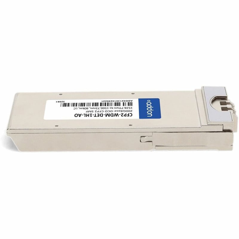AddOn Cisco® CFP2-WDM-DET-1HL Compatible TAA 100/200GBase-DCO CFP2 Transceiver (SMF, 1528.77nm to 1568.36nm, 80km, LC) - Thumbnail 5