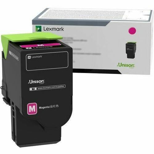 Lexmark Unison Original Ultra High Yield Laser Toner Cartridge - Magenta Pack - Thumbnail 1