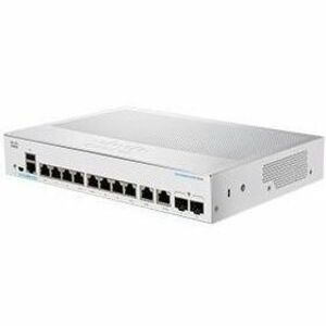 CBS350 MANAGED 8-PORT GE, EXT PS, 2X1G COMBO REMANUFACTURED