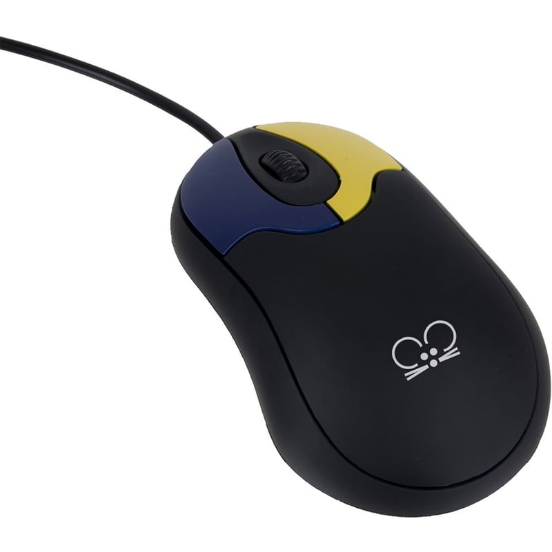 Ablenet Tiny Mouse with 2 Buttons and Scroll Wheel, Wired. Half the size of a standard mouse - Thumbnail 2