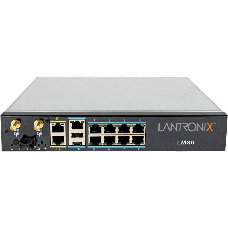 LM80 LOCAL MANAGER 4 SERIAL PORTS 3 ETHERNET PORTS INCLUDES L