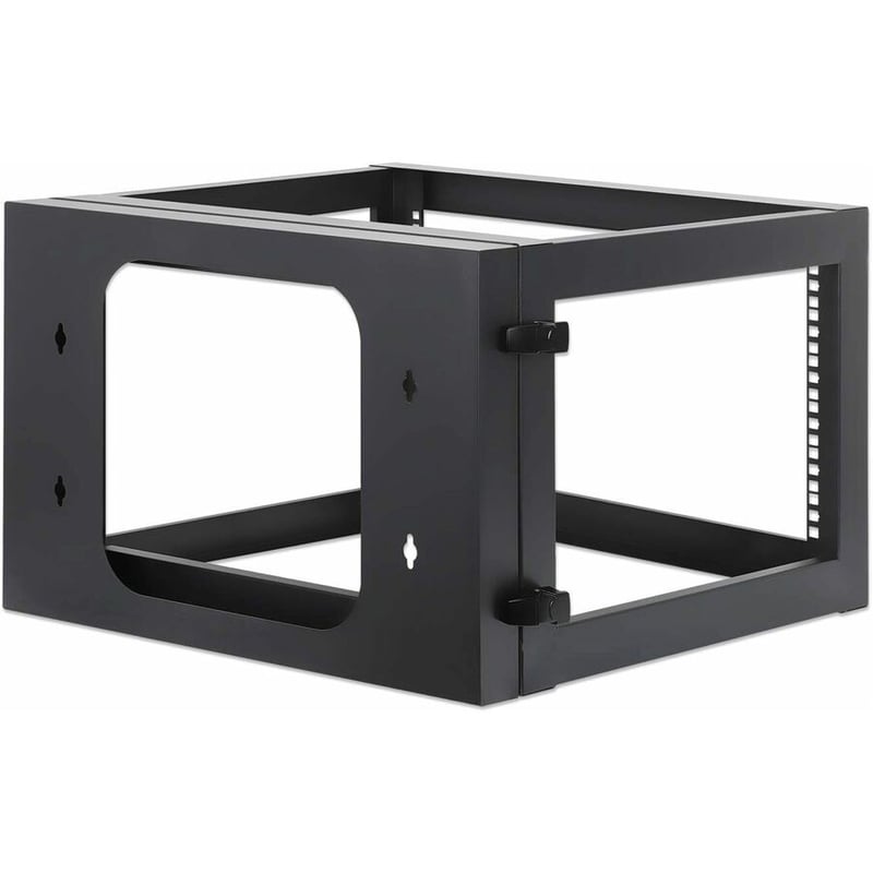 19 IN.WALL MOUNT 4-POST OPEN FRAME NETWORK RACK, 6U - Thumbnail 4