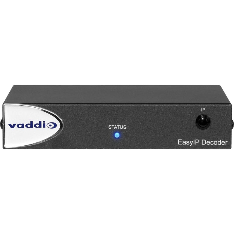 Vaddio EasyIP 10 Base Kit - Includes EasyIP PTZ Camera, EasyIP Decoder, and Luxul Network Switch - Black - Thumbnail 5