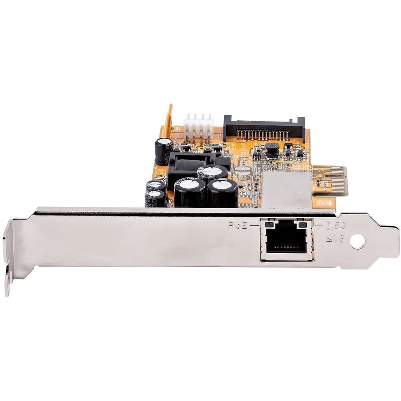 StarTech.com 1 Port 2.5Gbps PoE Network Card, PCIe Ethernet Card, 30W 802.3at PoE NIC for PC/Servers, RJ45/Network PoE LAN Adapter, NBaseT - Thumbnail 3