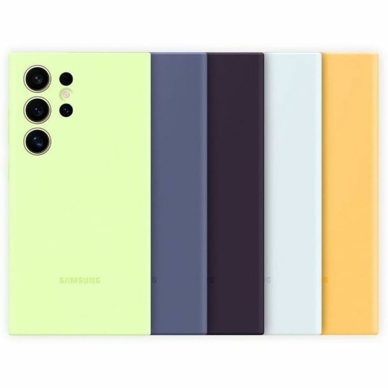 DARK VIOLET SILICONE CASE S24 ULTRA ACCESSORY - Thumbnail 4