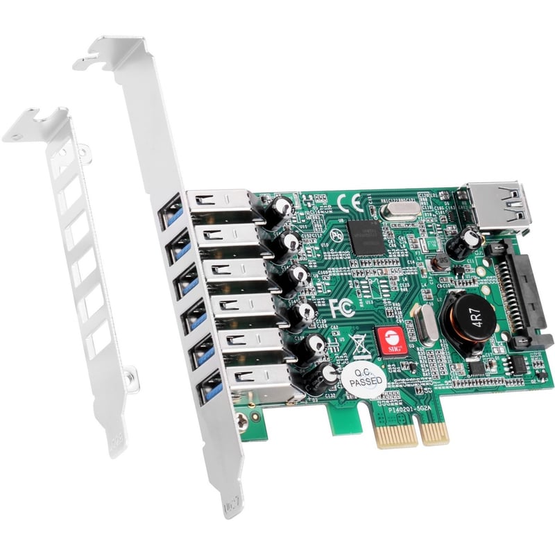 SIIG DP USB 3.0 7-Port PCIe i/e - Thumbnail 1