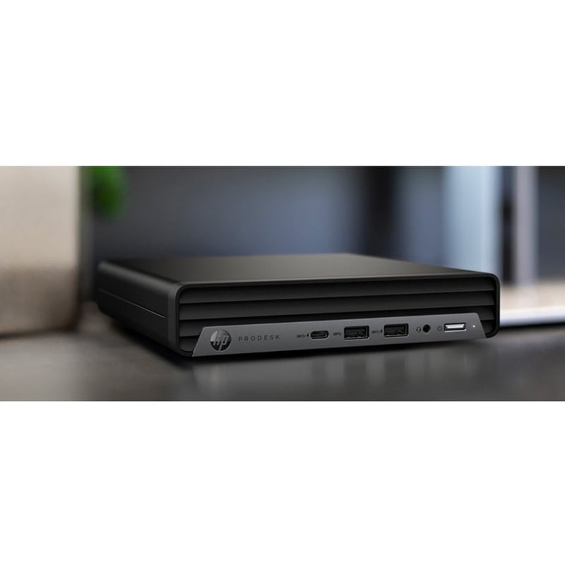 HP Business Desktop ProDesk 400 G6 Desktop Computer - Intel Core i5 10th Gen i5-10500T Hexa-core (6 Core) 2.30 GHz - 8 GB RAM DDR4 SDRAM - 256 GB M.2 PCI Express NVMe SSD - Desktop Mini - Thumbnail 4