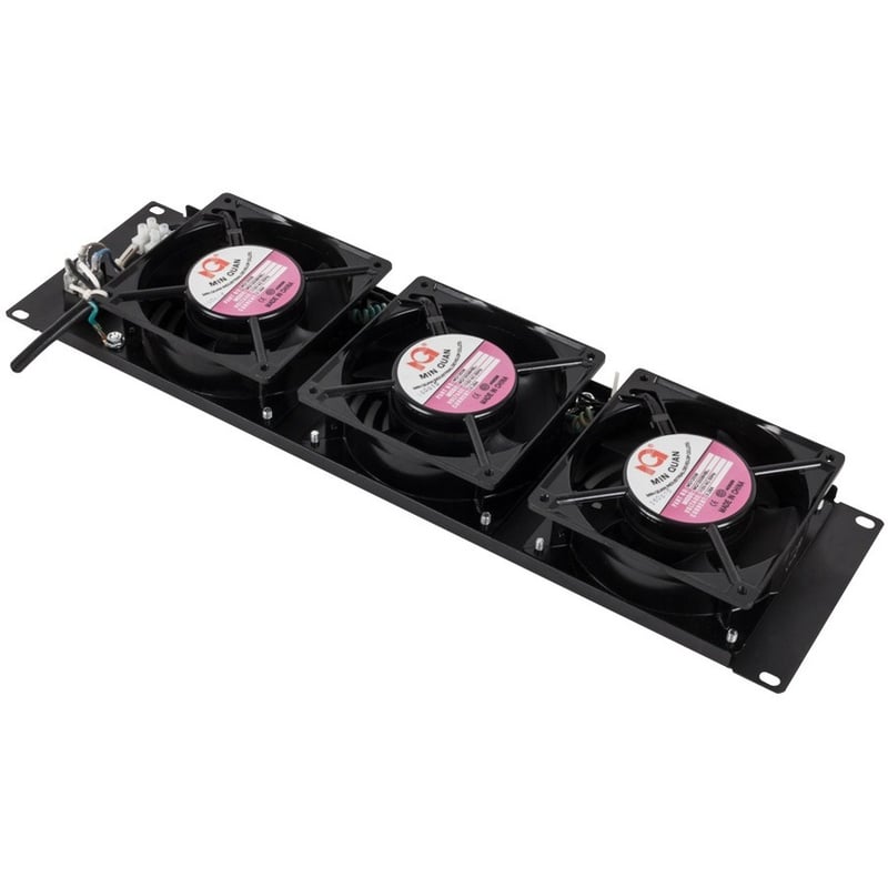 Rack Solutions 3U Horizontal Fan Panel - Thumbnail 3