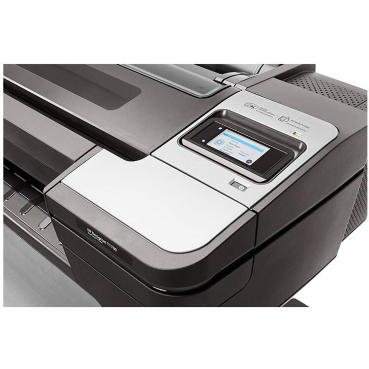 HP Designjet T1700 PostScript Inkjet Large Format Printer - 44" Print Width - Color - Thumbnail 2