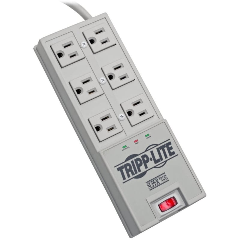 Tripp Lite by Eaton Surge Protector Power Strip 6 Outlet 6' Cord 2420 Joules Auto Shut Off - Thumbnail 1