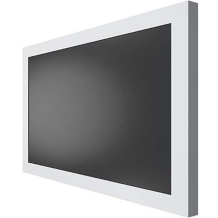 Chief Impact 43 Inch On-Wall Kiosk - Landscape Orientation - White - Thumbnail 2