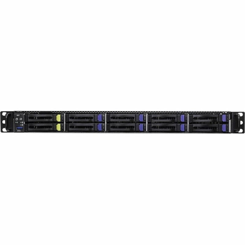 ASROCK RACK 1U8S2E-ICX/2T 1U RACKMOUNT STORAGE SERVER BAREBONE 2 BAYS NVME AND 8 - Thumbnail 1