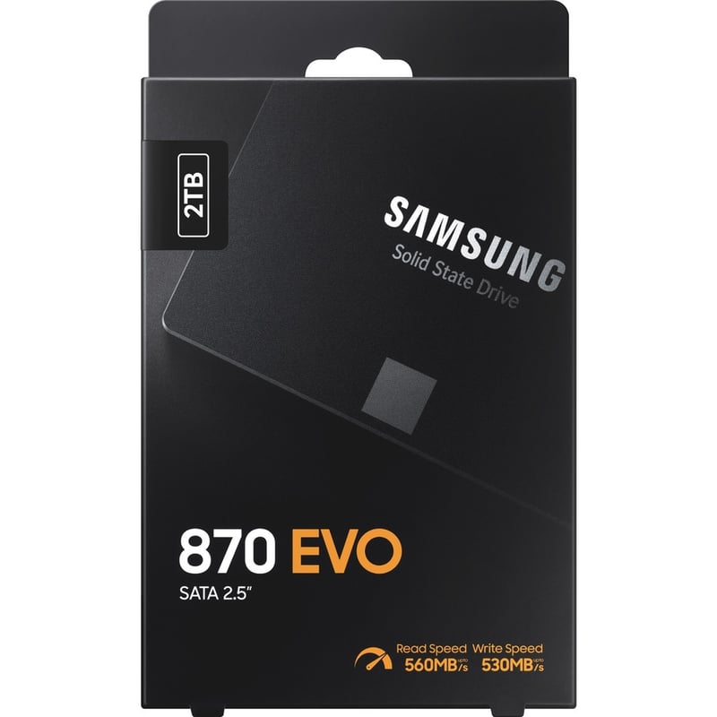 SAMSUNG 2TB 870 EVO SATA III 2.5 INTERNAL SSD