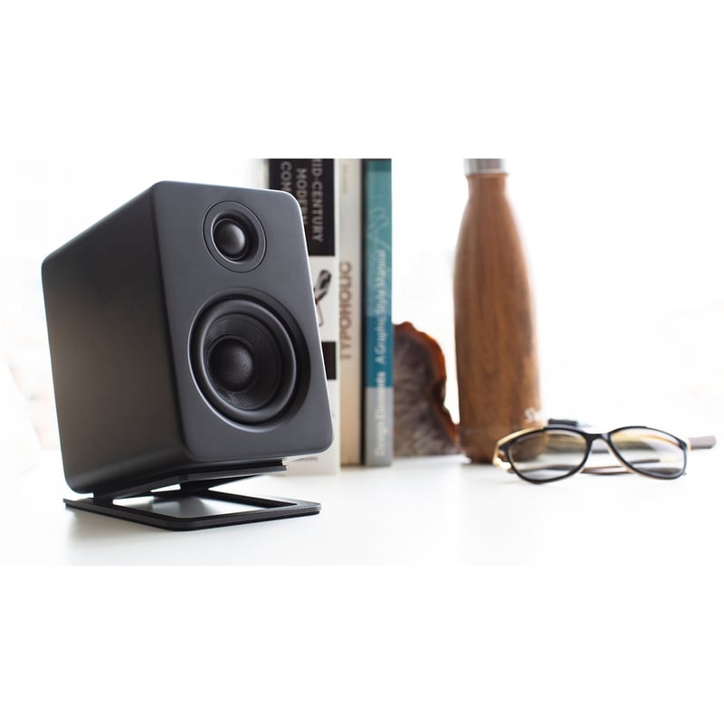 Kanto S2 Desktop Speaker Stands for Small Speakers, Black - Thumbnail 5