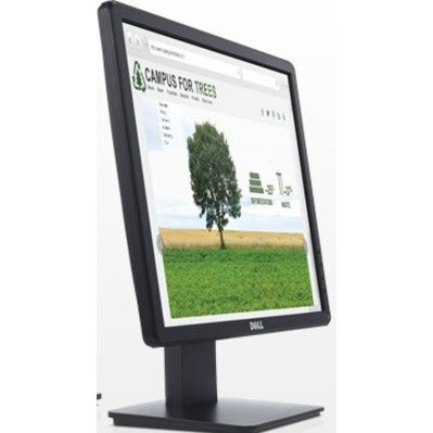 Dell E1715S 17" Class SXGA LCD Monitor - 5:4 - Black - Thumbnail 4