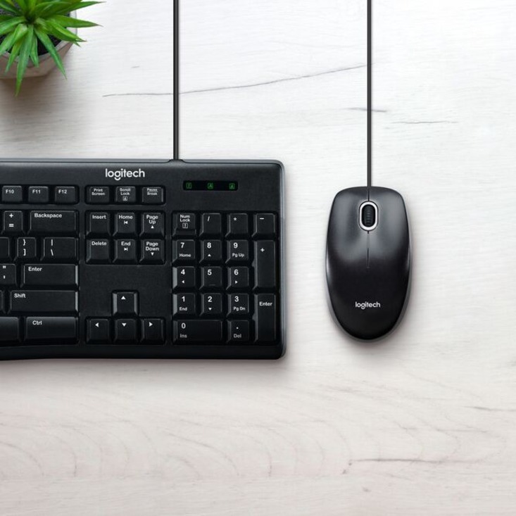 Logitech Media Combo MK200 Keyboard & Mouse - Retail - Thumbnail 5