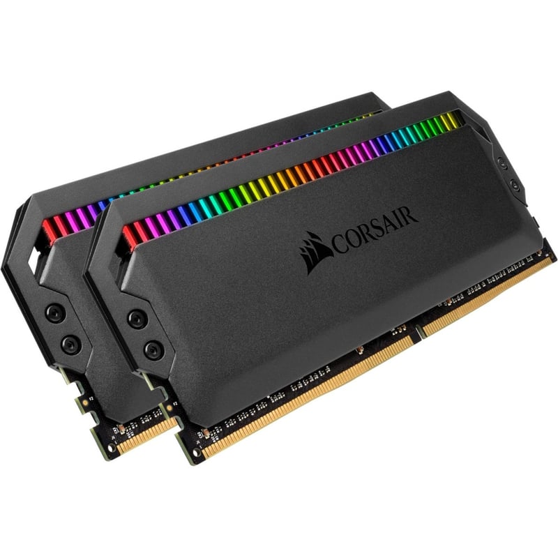 Corsair Dominator Platinum RGB 32GB (2 x 16GB) DDR4 DRAM 3600MHz C18 Memory Kit - Thumbnail 1