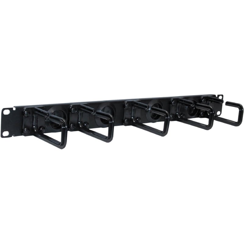 Tripp Lite by Eaton Rack Enclosure Cabinet Horizontal Cable Ring Flexible 1URM