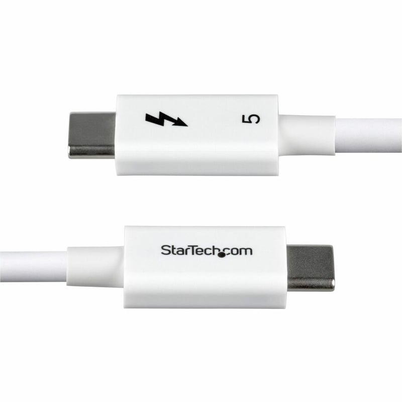 CERTIFIED THUNDERBOLT 5 CABLE 80GBPS/120GBPS/8K 60HZ/240W - WHITE - Thumbnail 4