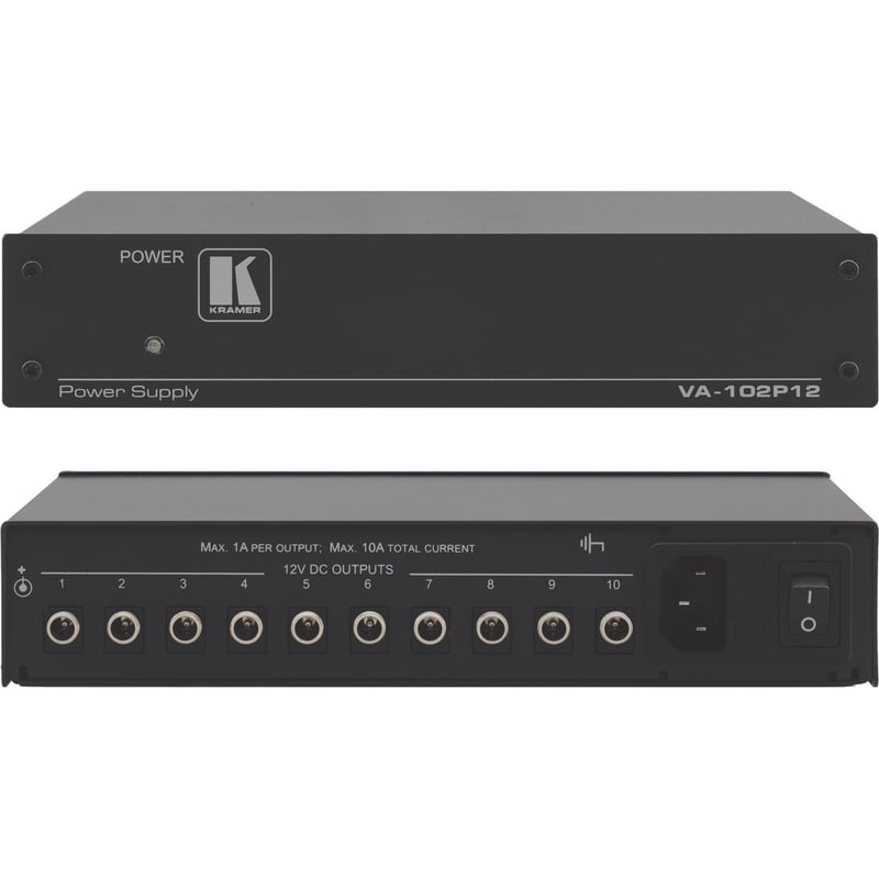 Kramer 10-Output 12V DC Power Supply - Thumbnail 1