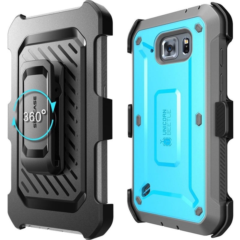 GALAXY S6 ACTIVE BEETLE PRO CASE - BLUE - Thumbnail 1