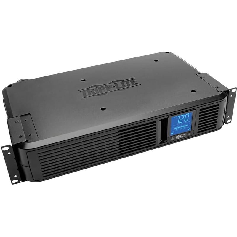 Tripp Lite by Eaton UPS SmartPro LCD 120V 1500VA 900W Line-Interactive UPS AVR Extended Runtime 2U Rack/Tower LCD USB DB9 8 Outlets - Thumbnail 1
