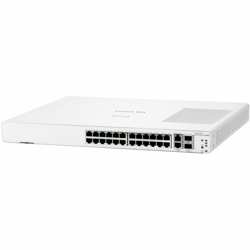 Aruba Instant On Switch 24p Gigabit 2p 10GBT 2p SFP+ 1960 - Thumbnail 3