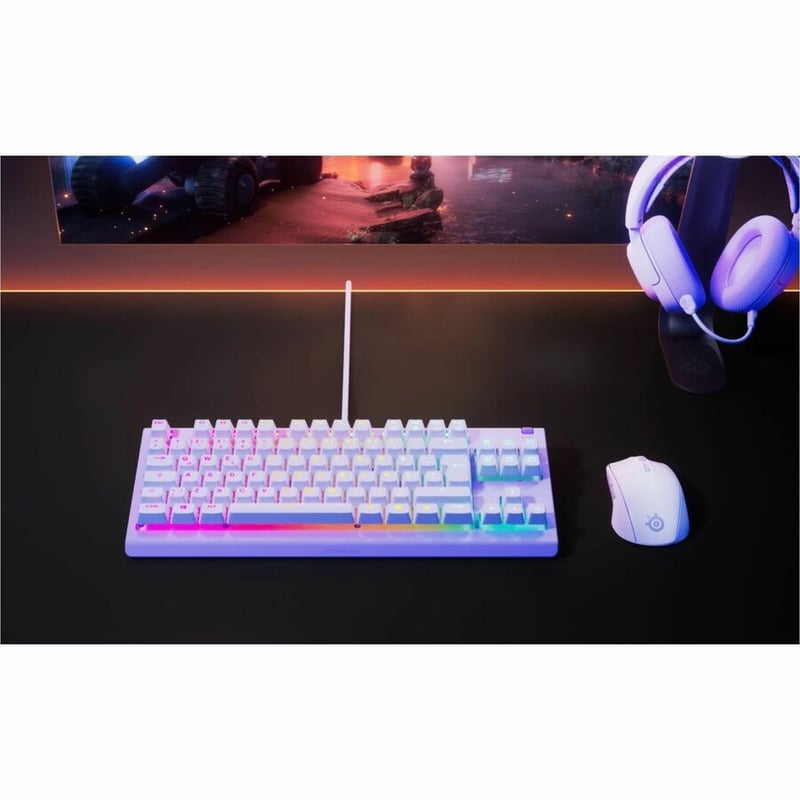 APEX 3 TKL LAVENDER - US GAMING KEYBOARD - Thumbnail 2