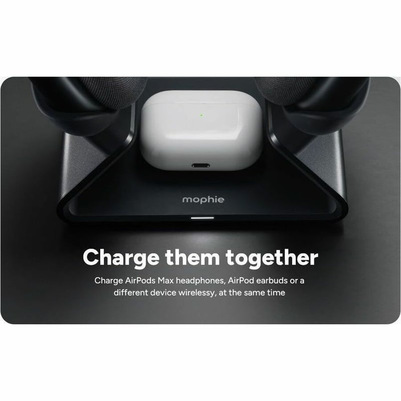 MOPHIE MAX CHARGING STAND FOR AIRPODS MAX/QI-ENABLED DEVICES - Thumbnail 2