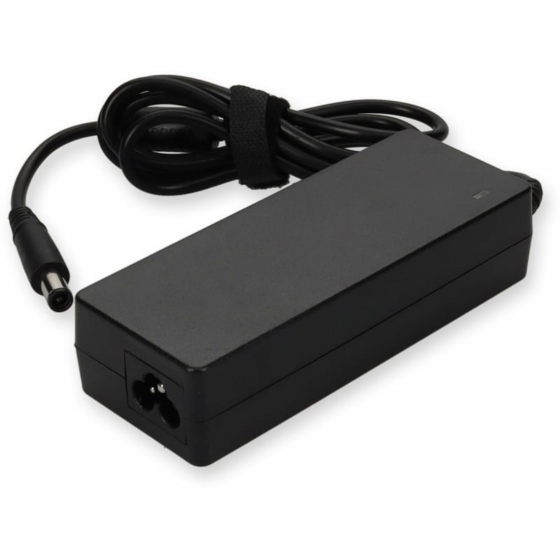 Dell 330-1825 Compatible 90W 19.5V at 4.62A Black 7.4 mm x 5.0 mm Laptop Power Adapter and Cable - Thumbnail 1